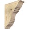 Ekena Millwork Merced Traditional Rough Sawn Bracket, Douglas Fir, 6"W x 18"D x 22"H BKT06X18X22MRC01RDF - alternate 1
